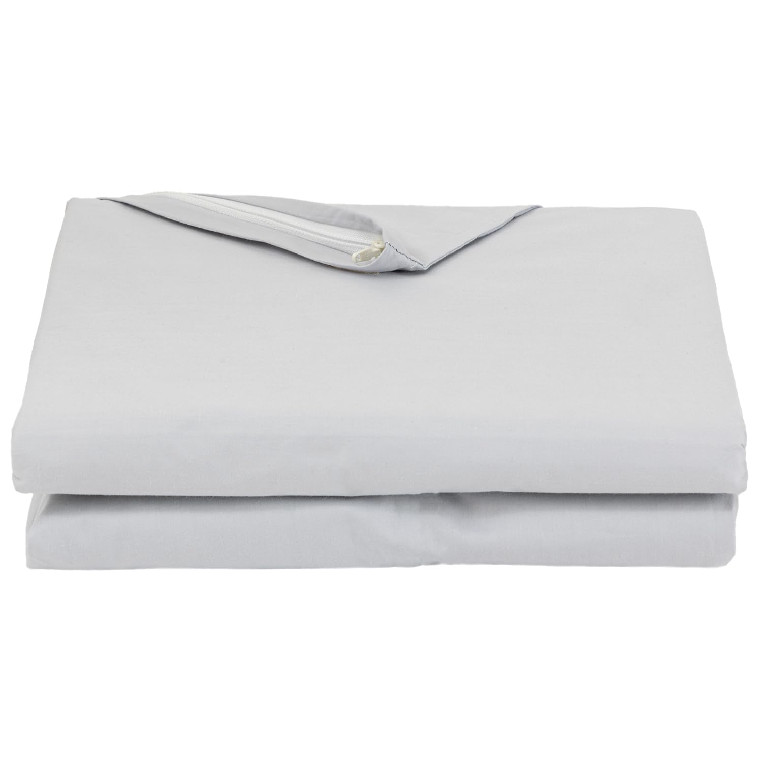 FULI 100% Cotton Zippered Duvet Cover Japanese Futon Cover Futon Cover Futon Cover Futon Cover Futon Cover (Queen, Gray)