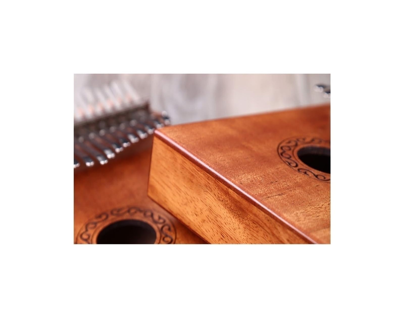Kalimba 17-tonowy fornir sosnowy niebieski 17-tonowy fortepian palcowy kalimba 17-tonowy fortepian kciukowy kalimba