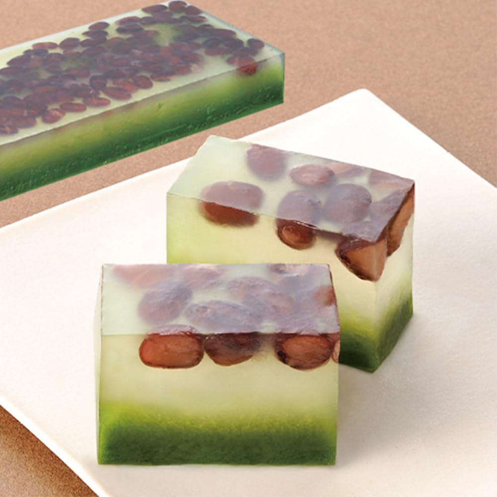 小豆抹茶 楽天市場】【ふるさと納税】【京菓子司 都】宇治金時琥珀（8個入