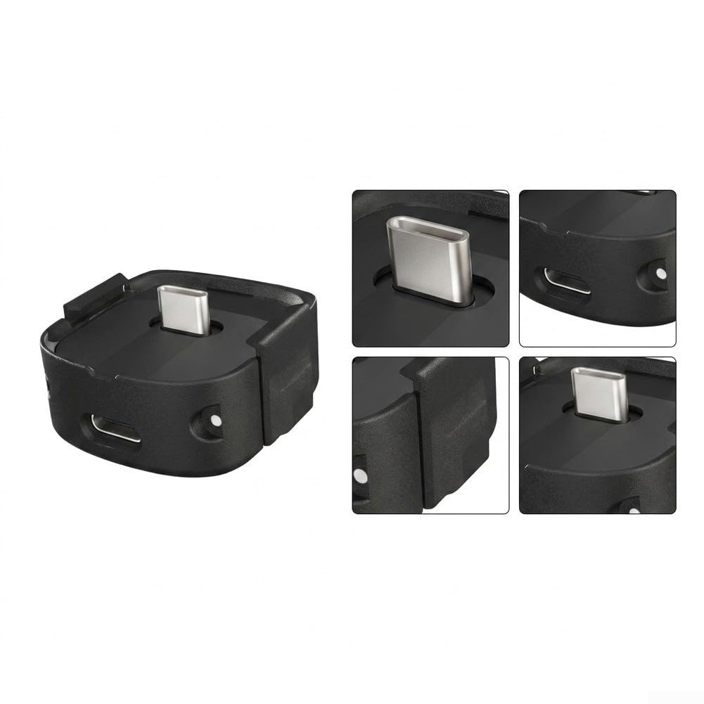 Base Adaptador para carga Magnética Aluminio para Insta360 Base