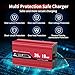 TSONDEKU 36V Golf Cart Battery Charger for Club Car & DS Golf Carts -18AMP, Upgrade Trickle Charger Tech, 4-6 hrs Fast Charge! 16FT Cord, Aluminum Alloy Sturdy Shell