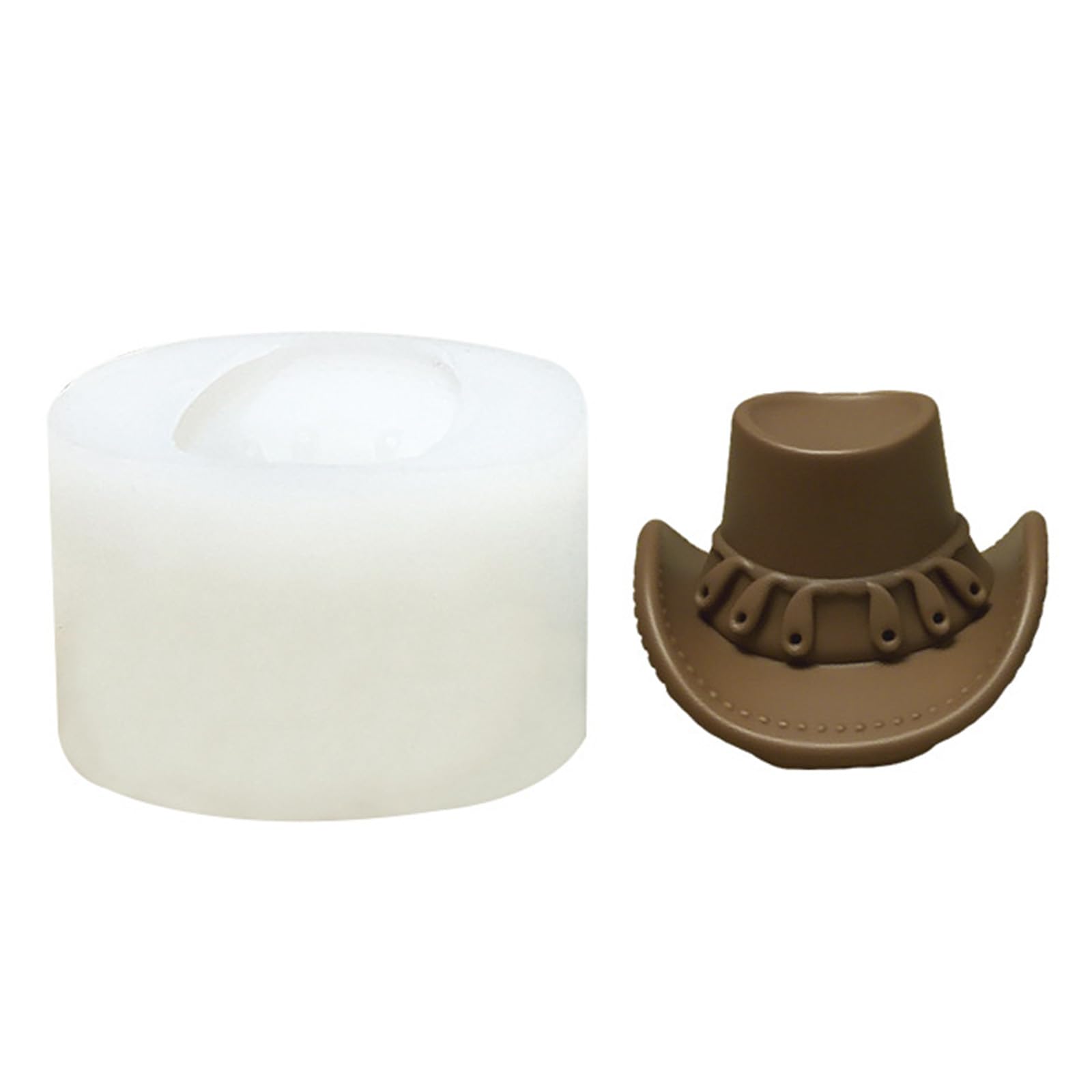 Kalttoy Hat Silicone for Plasters Craft Unique Decoration for Craft Hat Shaped Plasters