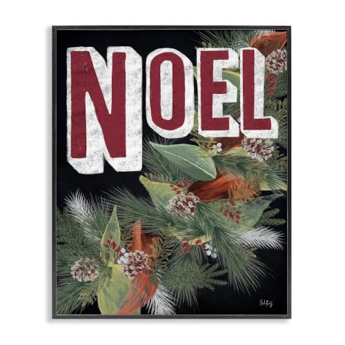 Vintage Noel Botanicals Pinecones, 16 x 20 Inch Framed Giclée Print