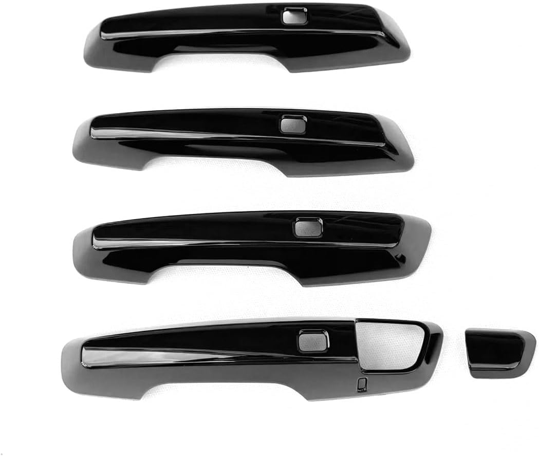 Exterior Door Handle Covers Compatible with Honda Prologue 2024 2025 Outdoor Handle Trim Car Accessories ABS 5PC(Glossy Black Style)