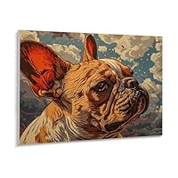 フレンチブルの絵 6a0f04e2b4822a494f6a8f3dc393fb