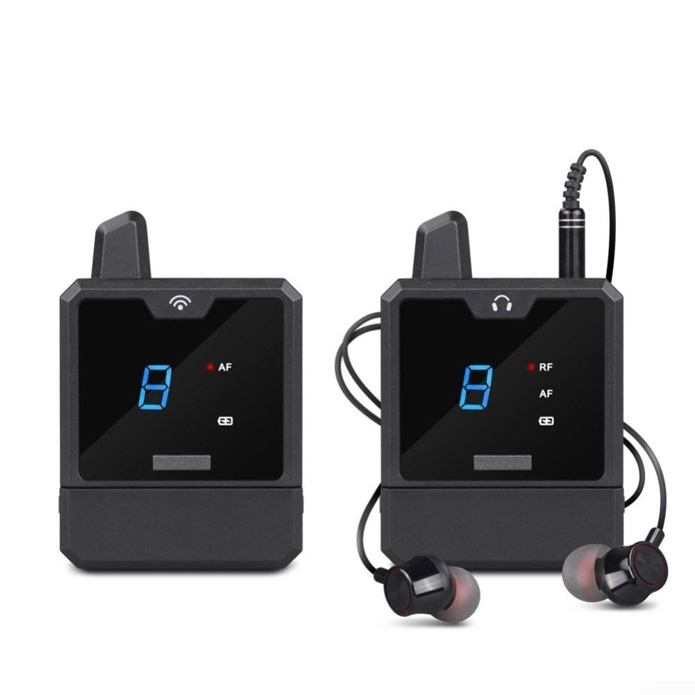 Drahtloses In-Ear-Monitor-Set mit Rauschunterdrückung(1 to 1)