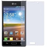 dipos I 2X Schutzfolie klar kompatibel mit LG P700 Optimus L7 Folie Displayschutzfolie