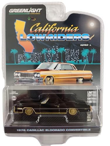 Greenlight 63070-F 1976 Caddy Eldorado Convertible 1:64 miniatura 1