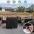 SHINESTAR Fire Pit Cover Square, Fits for 26-28 Inch Fire Pit Table, 600D Heavy Duty Fabric, Waterproof and Windproof, 28 x 28 x 25 Inches, Black