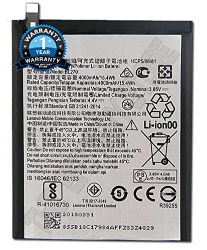 Image of Original BL270 Battery for Lenovo K8 Note / K6 Note / K6 Plus /Battery with 1 Year Warranty***(G00066)