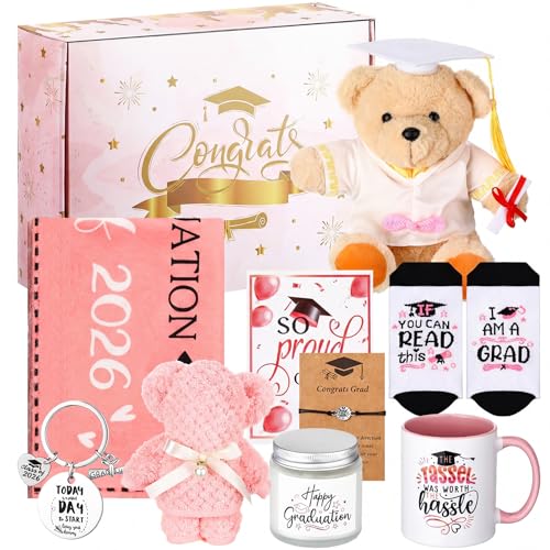 Cadeaux de remise de diplôme 2024 pour fêter la fin des études avec plaid et accessoires cosy