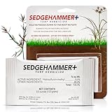 Sedgehammer Plus Turf Herbicide - USA-Made Purple & Yellow Nutsedge Killer for Lawns with Pre-Mixed Surfactant - Lawn & Pet Safe Weed Killer Mix for Residential Use (1)