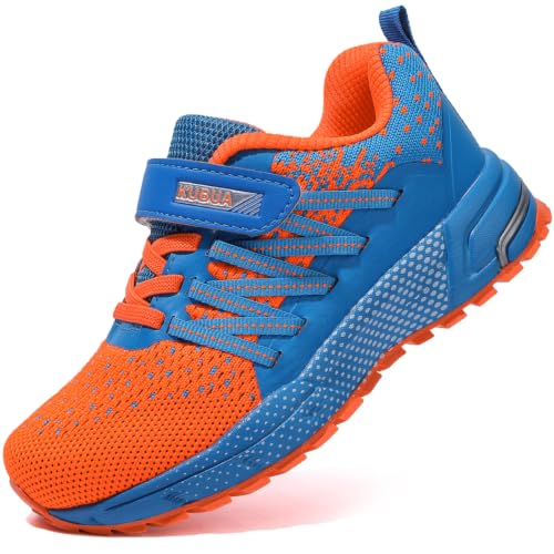 Image of KUBUA Kids Sneakers Lightweight Boys Girls Tennis Shoes