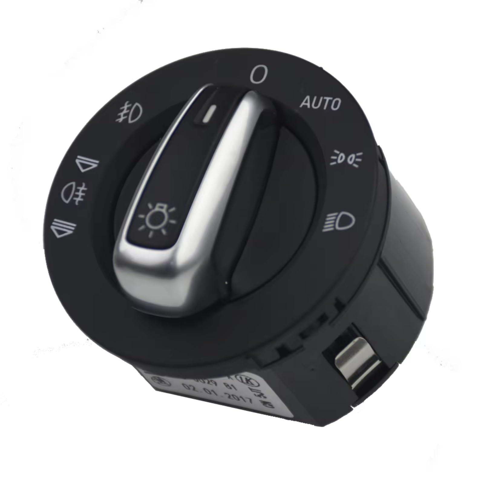 Interruptor de faros para solucionar fallos de encendido en coche A6 S6 4F 5