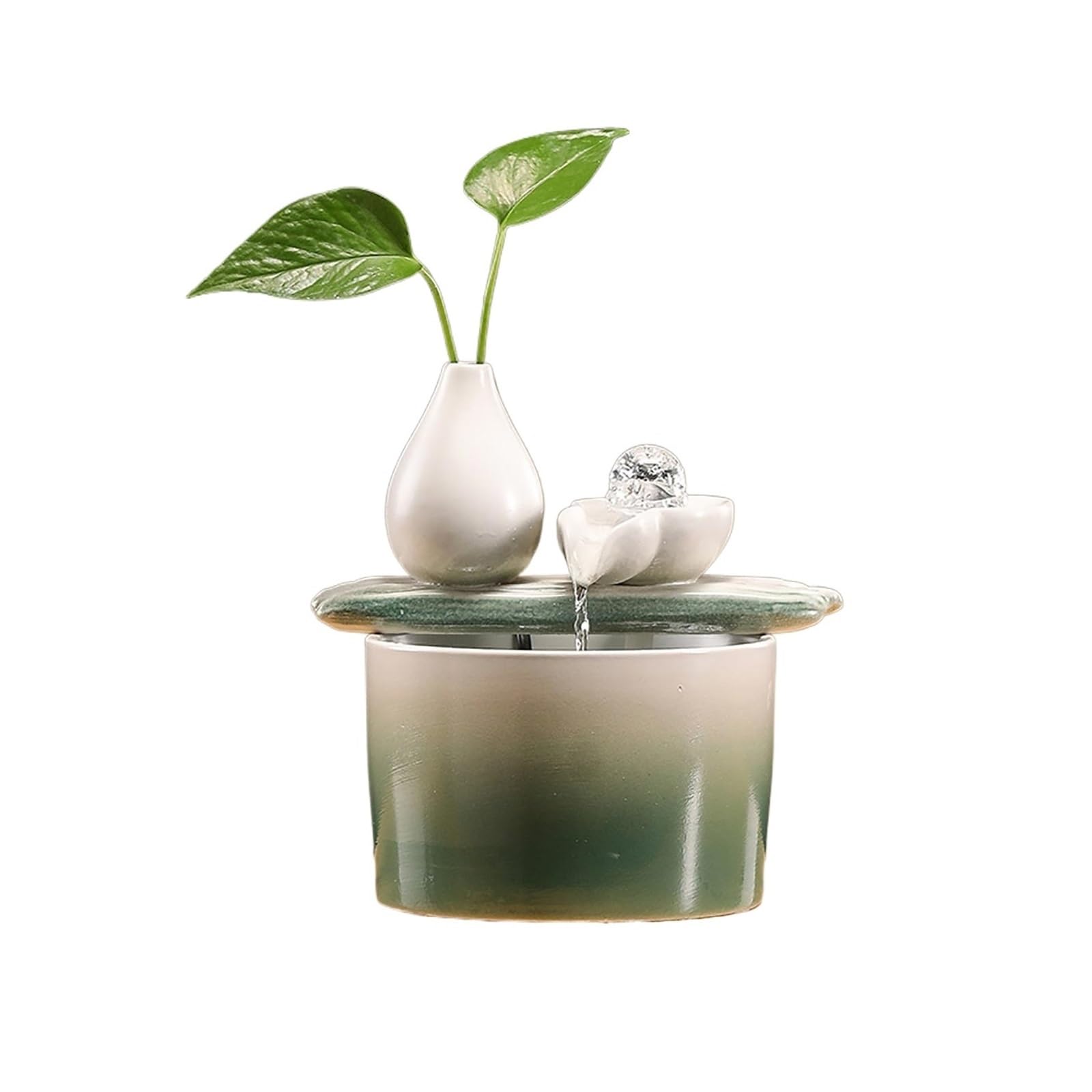 Water Feature Indoor Tabletop Fountain,Circulating Relaxation for Home Bedroom Office Indoor Fountains