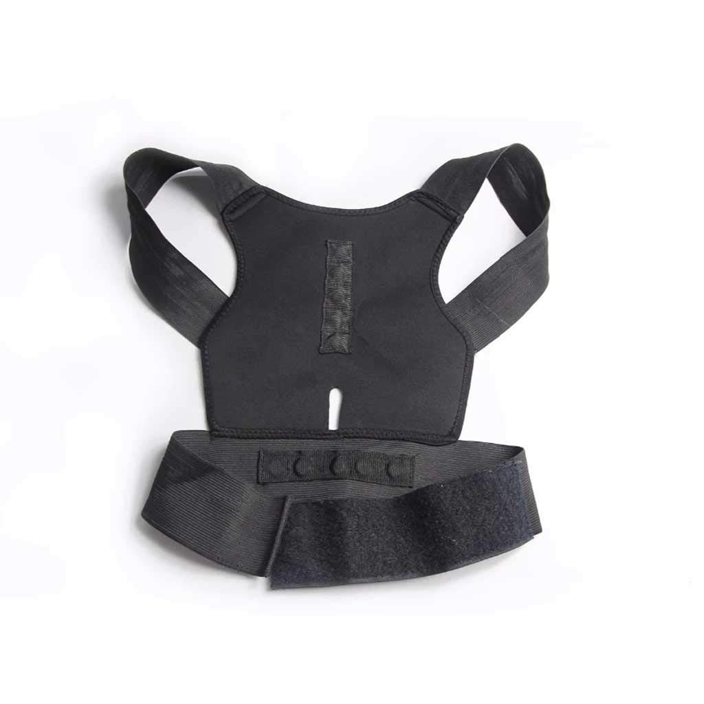 Comfortable Posture Corrector Braces Supports Back Belt Shoulder Brace Support(white-Dinosaur Doodle4)