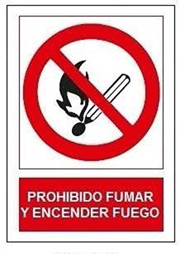 Jg Seã‘alizacion Sp-853 - Seã‘al Prohibido Fumar/Encen.fuego Sp853