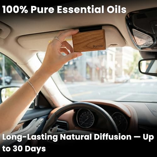 Image of Alder Wood Car Freshener 2-Pack, Sun Visor Clips Included | Up to 30 days long-lasting consistent fresh aroma