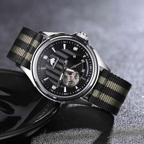 Bracelets de montre BISONSTRAP en nylon premium et finitions brossées - 6