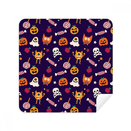 Microfibre écran téléphone et tissu lunettes suédine Halloween pour un nettoyage net x2