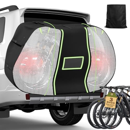 wowspeed Bike Cover for Transport 2 or 3 Bikes