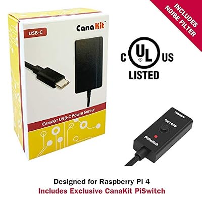 CanaKit Raspberry Pi 4 Extreme Kit - Aluminum Edition (8GB RAM)