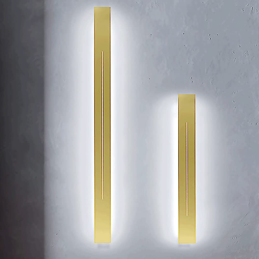 Kreatywna aluminiowa listwa kinkiet, proste lampy liniowe do korytarza, nowoczesne światło LED, prostokątne oświetlenie otoczenia na narożniki sofy, lu