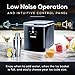 Igloo Electric Countertop Ice Maker Machine - Automatic and Portable - 33 Pounds in 24 Hours - Ice Cube Maker - Ice Scoop and Basket - Ideal for Iced Coffee and Cocktails - Black