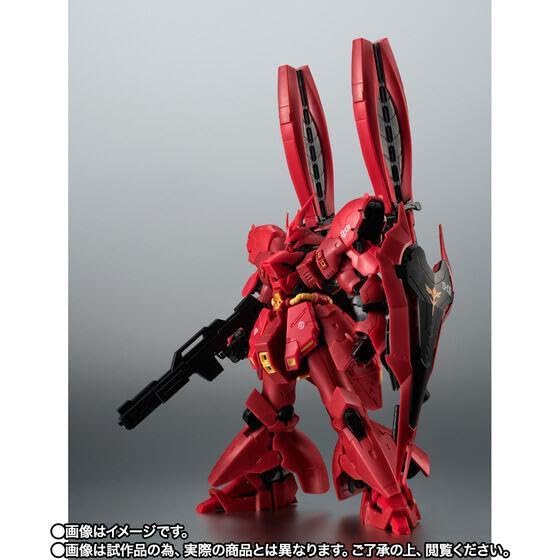 ROBOT魂 MSN-04FF サザビー ダブル・ホーン・ファンネル装備　新品 Amazon.co.jp: ROBOT魂 MSN-04FF サザビー ダブルホーン