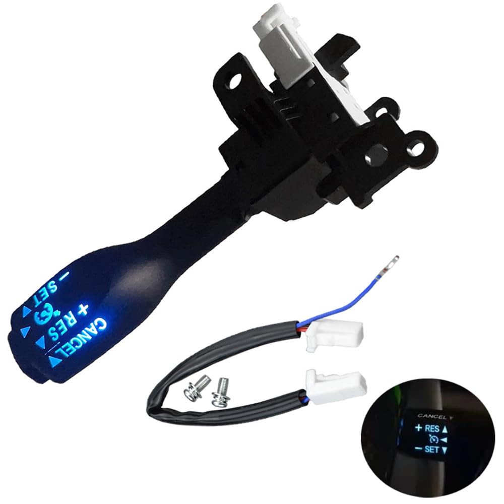 Cruise Control Switch Speed Control Switch with Blue Backlight, Compatible with Toyota Compatible with Scion Compatible with Lexus, Cruise Control Main Switch