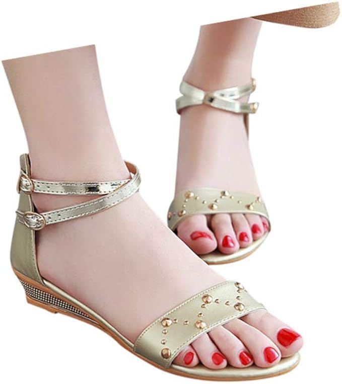 flat sandals for office wear