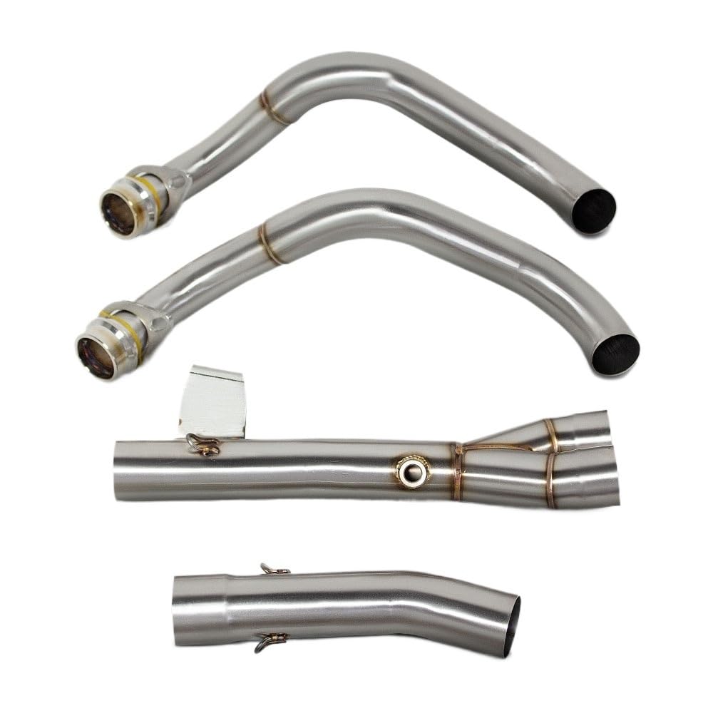Tubo Scarico Moto Per TENERE 700 T700 2019-2025 Accessori Moto Modifica Collettore Di Scarico Fuga Anteriore Tubo Collegamento Silenziatore Compatibile