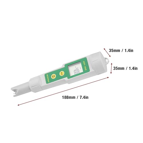 Miniatura 4 de Bolígrafo portátil digital ORP, bolígrafo de medición ORP para medición de calidad del agua, medidor de ORP compacto y preciso para acuarios,