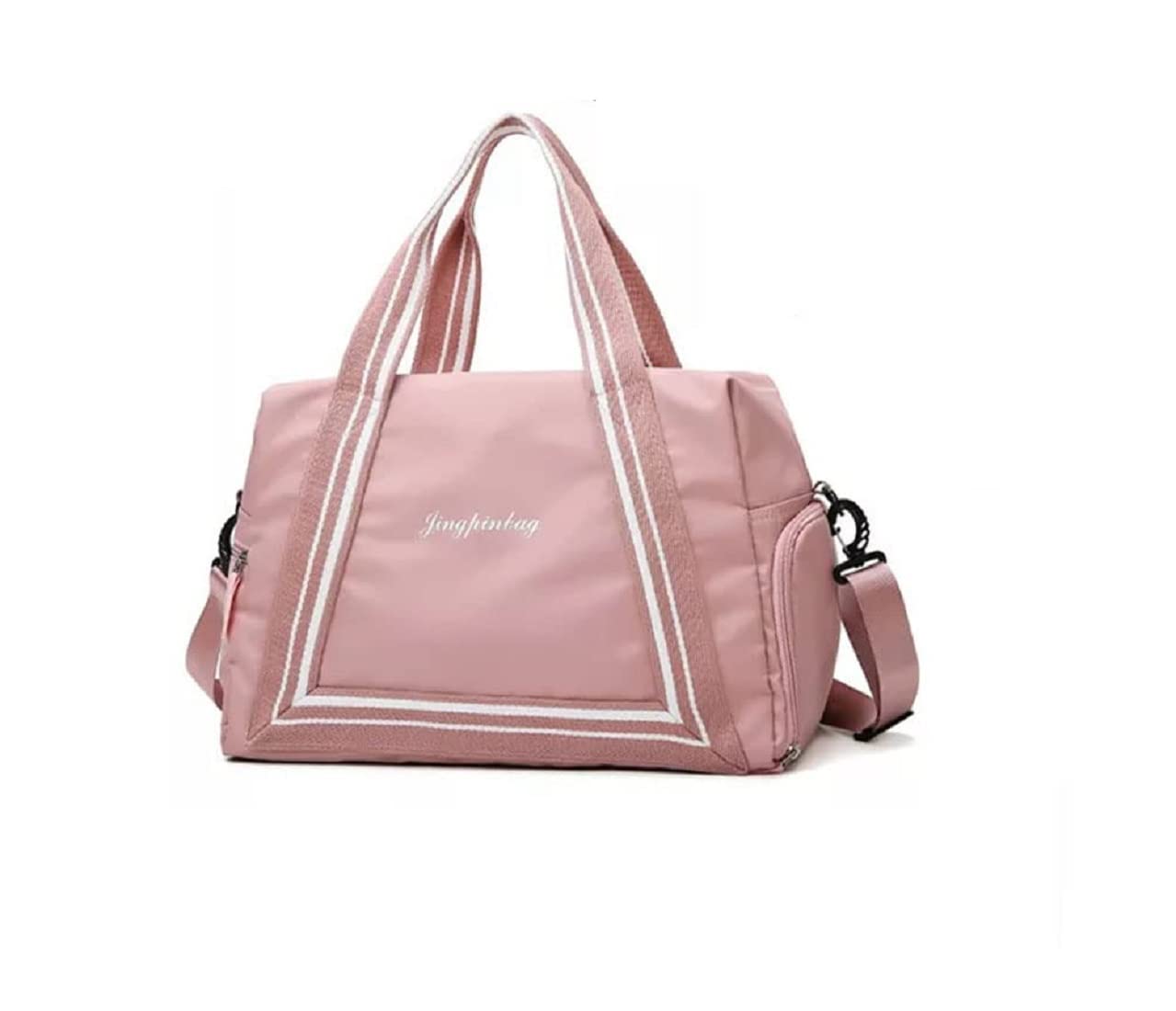 firstdemand polyester 20 Cms Duffle Bag(Travel Bag_Pink)-picture-14