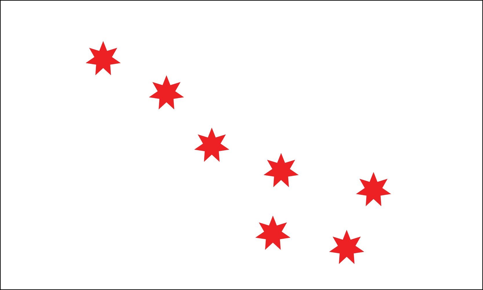 Drapeau Cherokee Peace Flag grand format imprimé de paix amérindienne