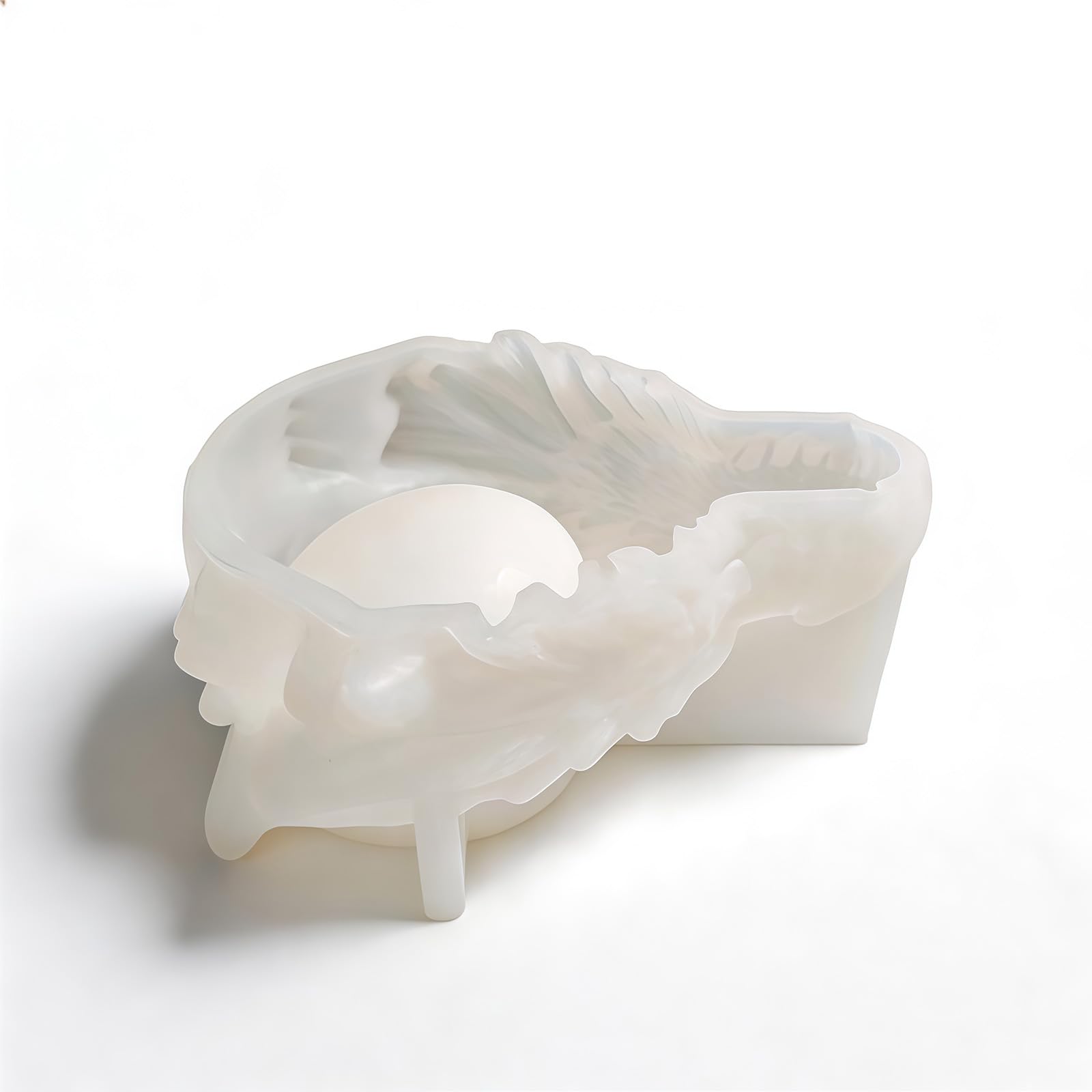Stabile stampo in silicone a forma di drago 3D con motivo a drago