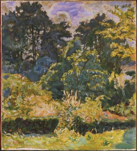 Tableau Toile Pierre Bonnard Bois en été Affiches d'Art Peinture Décorative 60x90