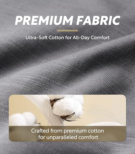 Image of DAVID ARCHY Mens Pajama Shorts Cotton Sleep Shorts Pajama Pants 2 Pack
