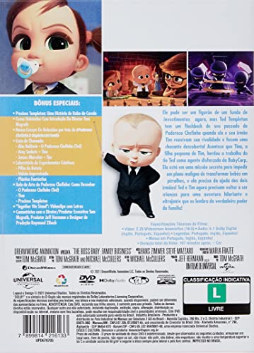 O Poderoso Chefinho 2 - Negócios da Família - DVD