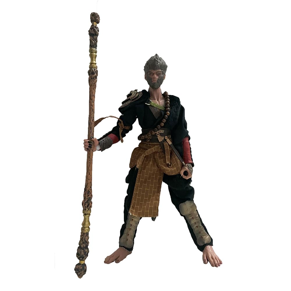 Black Myth Game Model, Chinese Mythology Anime Character Monkey King Ornament, Desktop Statue, Collection Gift(B)