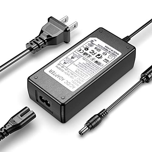 Punasi 24V 2.7A Power Supply Cord Adapter for Silhouette Cameo 1 2 3 4 SD Portrait Studio Machine, AC/DC Adapter Replacement for Electronic Cutting Tool Charger, Extra Long 59 in Cord