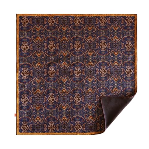 Écharpe carrée HangErFeng Hualuo Jacquard soie Xiangyunsha douce anti-irritation