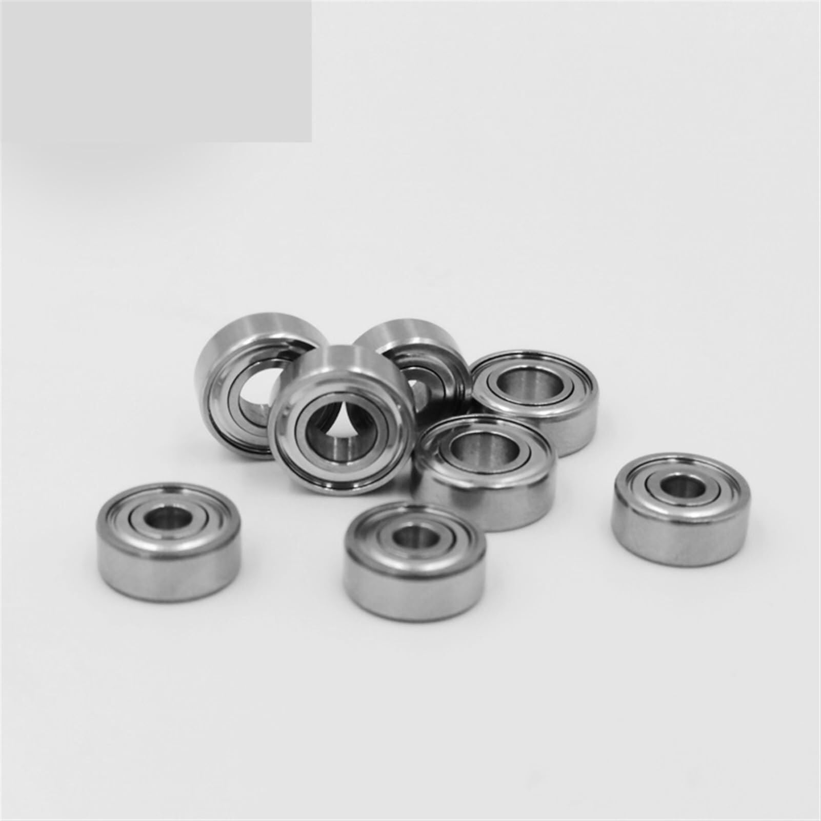 Łożyska, Łożysko kulkowe zwykłe 1 szt. Hybrydowe łożysko ze stali nierdzewnej MR137 Rozmiar 7X13X4mm Odporność na korozję, odporność kwasy i zasady,Wysoka nośność(Full ceramic)