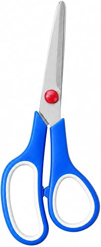 7.5-Inch Stainless Steel Household Scissors โ Blue