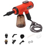 【Opération Simple】Affichage numérique à LED, réglage selon les taches physiques de surface et le matériau 1 - 3 vitesses, pistolet multifonction équipé d'une raclette en verre, brosse en cuivre, grande brosse, petite brosse, brosse à bronzer, pulvérisateur d'eau à petit trou. Facile à utiliser, il suffit d'ouvrir l'interrupteur directement. Avec fonction anti - brûlure sèche. Économie d'énergie, gain de temps, économie d'eau.