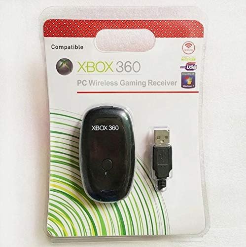 Game Controller Wireless USB Receiver Bluetooth Adapter for Microsoft Xbox 360 & PC Windows XP/7/8.1/10