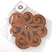 Octopus Light Switch Plate Cover (Toggle Style) - Handmade Wooden Nautical Nursery Decor