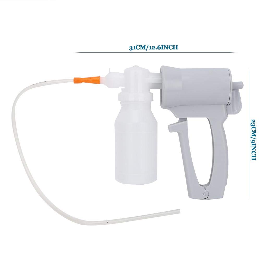 Pompe D'aspiration Phlegm, Pompe D'aspiration Portable Multifonctionnelle Légère Avec Tube D'aspiration Jetable, Adaptée à Une Utilisation Quotidienne à La Maison Ou En Cas D'urgence