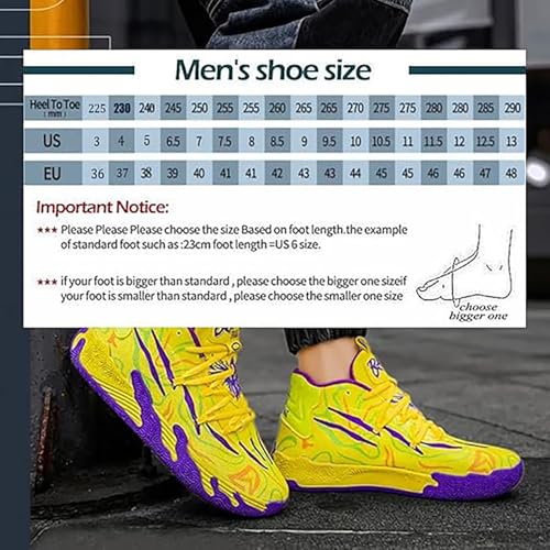Mens Lace Up Multicolor High Top Basketball Shoe Non-Slip Breathable Running Shoes Fahsion Lightweight Outdoor Gym Sneakers2