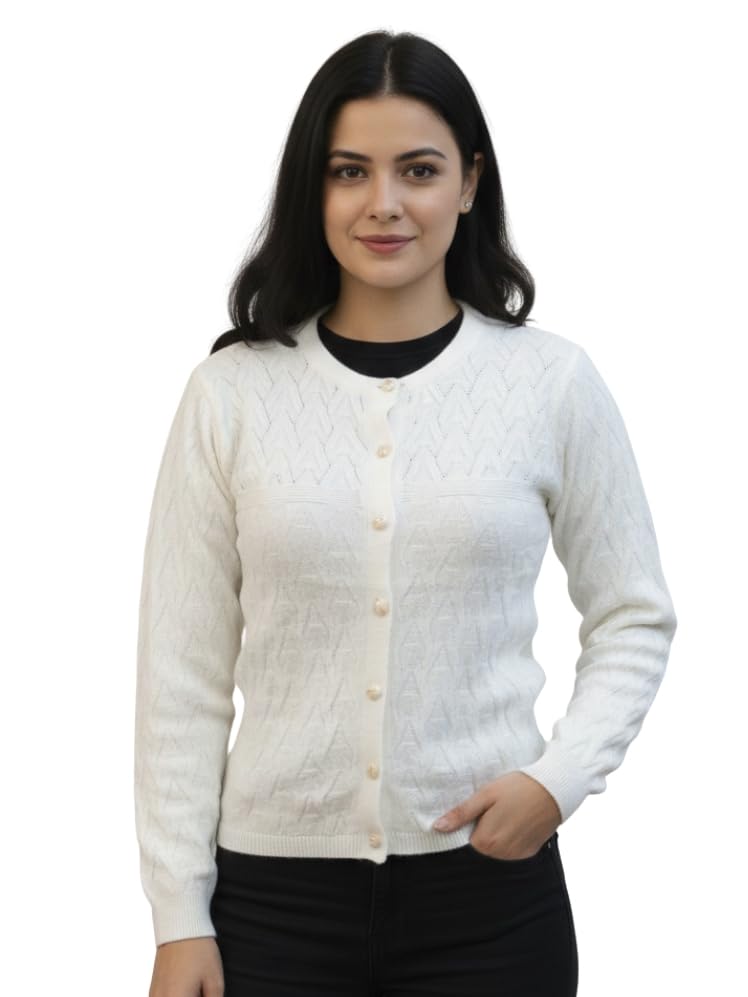 Women Cardigans| Round Neck Sweater | Trending Winter wear Casual Cardigans | Soft & Warm Sweaters | Winter Fashion Cardigans Sweater-image-44